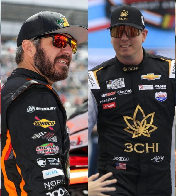 Denny Hamlin, Martin Truex Jr, Kyle Busch, Tom Brady