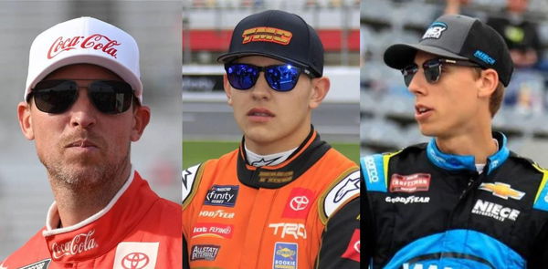 Denny Hamlin-Ty Gibbs-Carson Hocevar