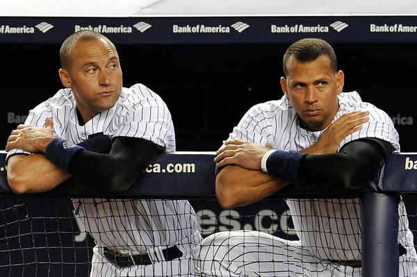 Derek Jeter Alex Rodriguez Uniform