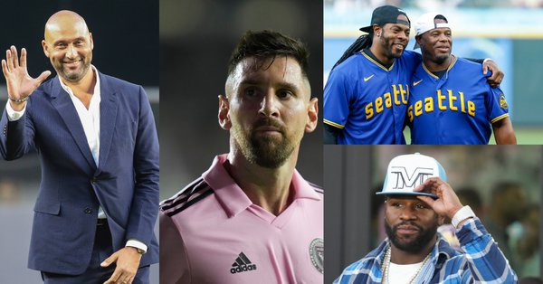 Derek Jeter, Floyd Mayweather, Lionel Messi, Ken Griffey Jr.