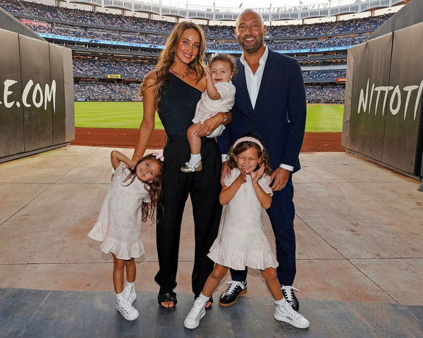 Derek Jeter Hannah Jeter and Family