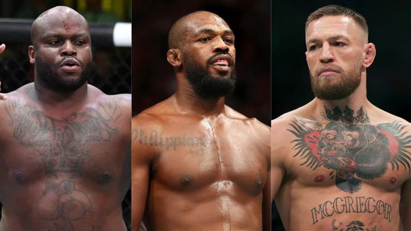 Derrick Lewis, Jon Jones and Conor McGregor