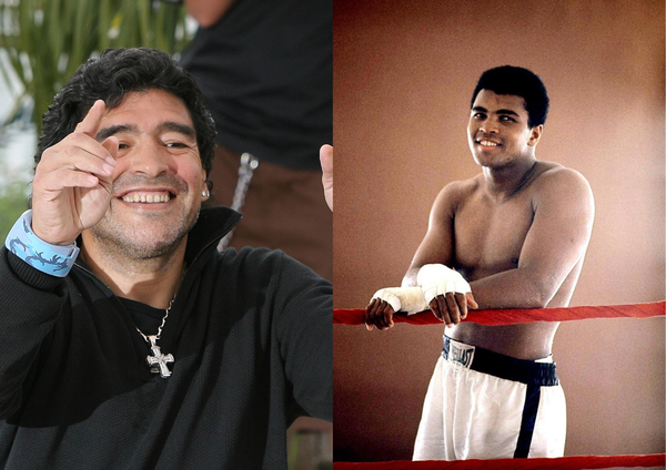 Diego Maradona Muhammad Ali