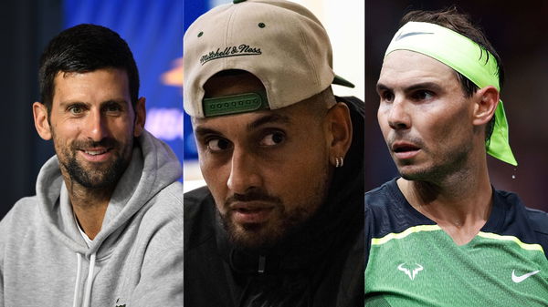 Novak Djokovic, Nick Kyrgios, Rafael Nadal