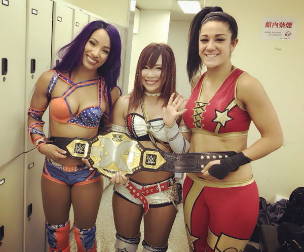 Ex-WWE star Sasha Banks appears at New Japan's Wrestle Kingdom