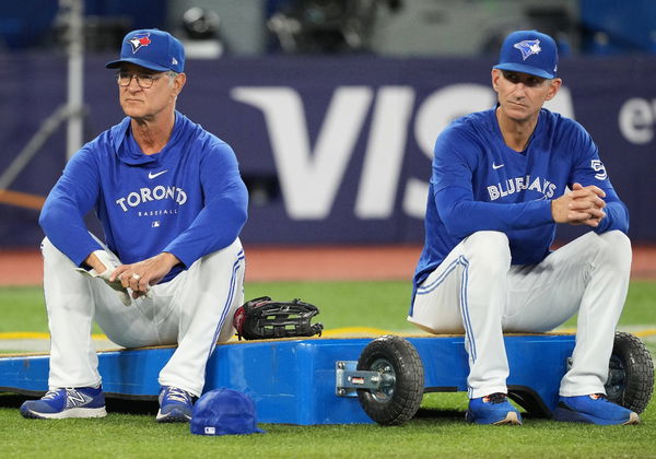 Don Mattingly with the Blue Jays