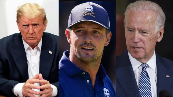 Donald Trump Bryson DeChambeau Joe Biden