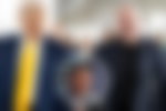 Donald Trump, Dana White, Oscar De La Hoya