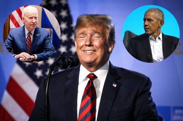 Donald Trump Joe Biden Barack Obama