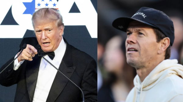 Donald Trump + Mark Wahlberg