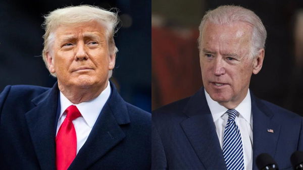 Donald Trump and Joe Biden