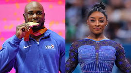 Donnell Whittenburg and Simone Biles