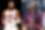 Donovan Mitchell and Coco Jones