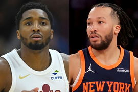 Donovan Mitchell and Jalen Brunson