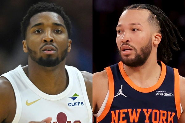 Donovan Mitchell and Jalen Brunson