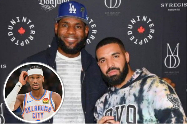 Drake Shai Gilgeous-Alexander LeBron James