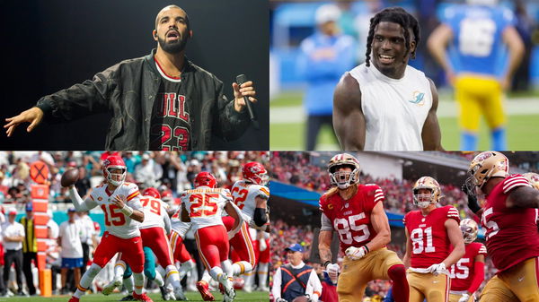 Drake, Tyreek Hill, Chiefs, 49ers