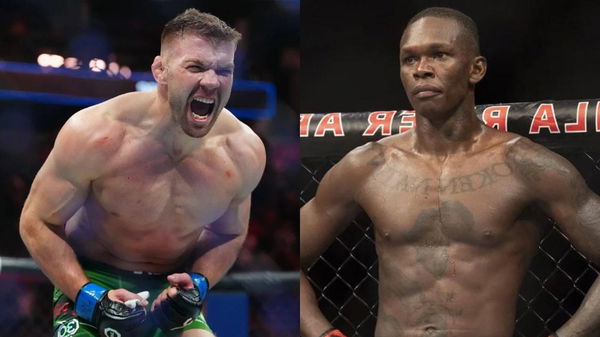 Dricus du Plessis and Israel Adesanya