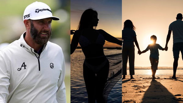 Dustin Johnson Silhouette Collage