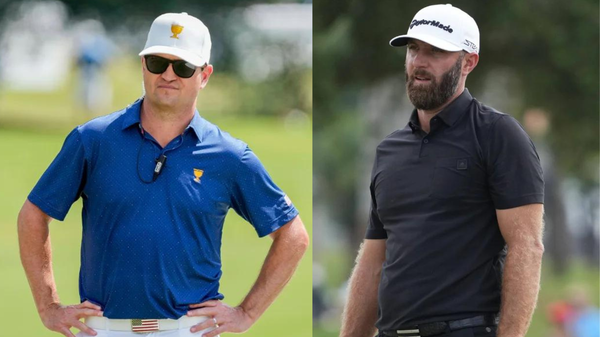 Dustin Johnson Zach Johnson Collage