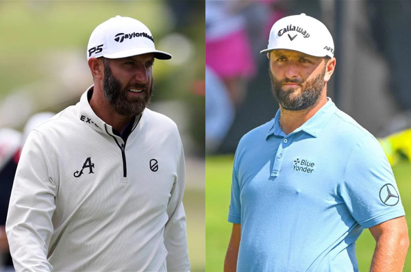 Dustin Johnson and Jon Rahm