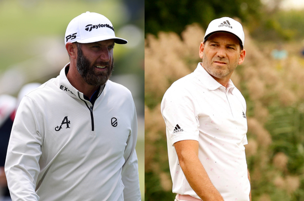 Dustin Johnson and Sergio Garcia