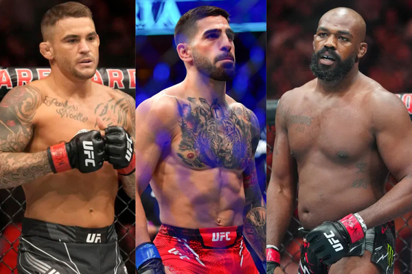 Dustin Poirier Ilia Topuria Jon Jones