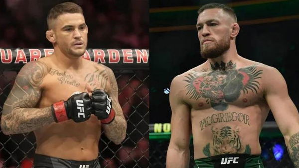 Dustin Poirier and Conor McGregor