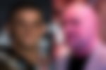 Dustin Poirier and Dana White