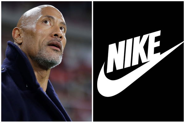 Dwayne Johnson Nike Logo