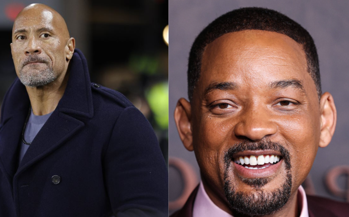 Watch: Will Smith goofs around with Dwayne 'The Rock' Johnson in