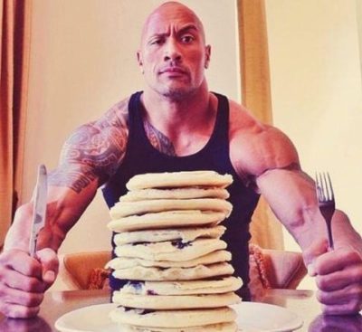 Dwayne 'The Rock' Johnson reveals massive 'cheat meal' including