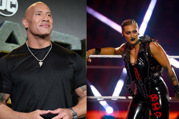 Dwayne The Rock Johnson Rhea Ripley