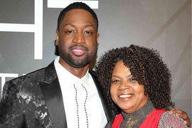 Dwayne Wade and Jolinda Wade