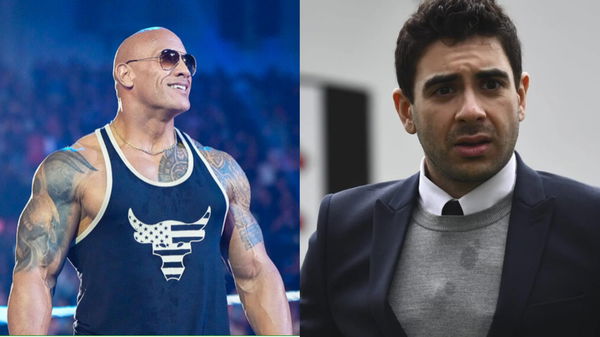 Dwayne johnson and tony khan