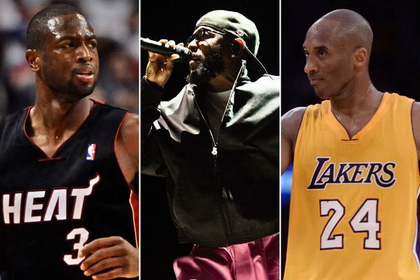 Dwyane Wade, Kendrick Lamar, Kobe Bryant