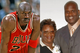 Michael Jordan, Lucille O&#8217;Neal, Shaquille O&#8217;Neal