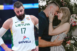 Jonas Valaniunas, Taylor Swift, Travis Kelce