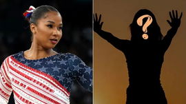 Jordan Chiles, silhouette