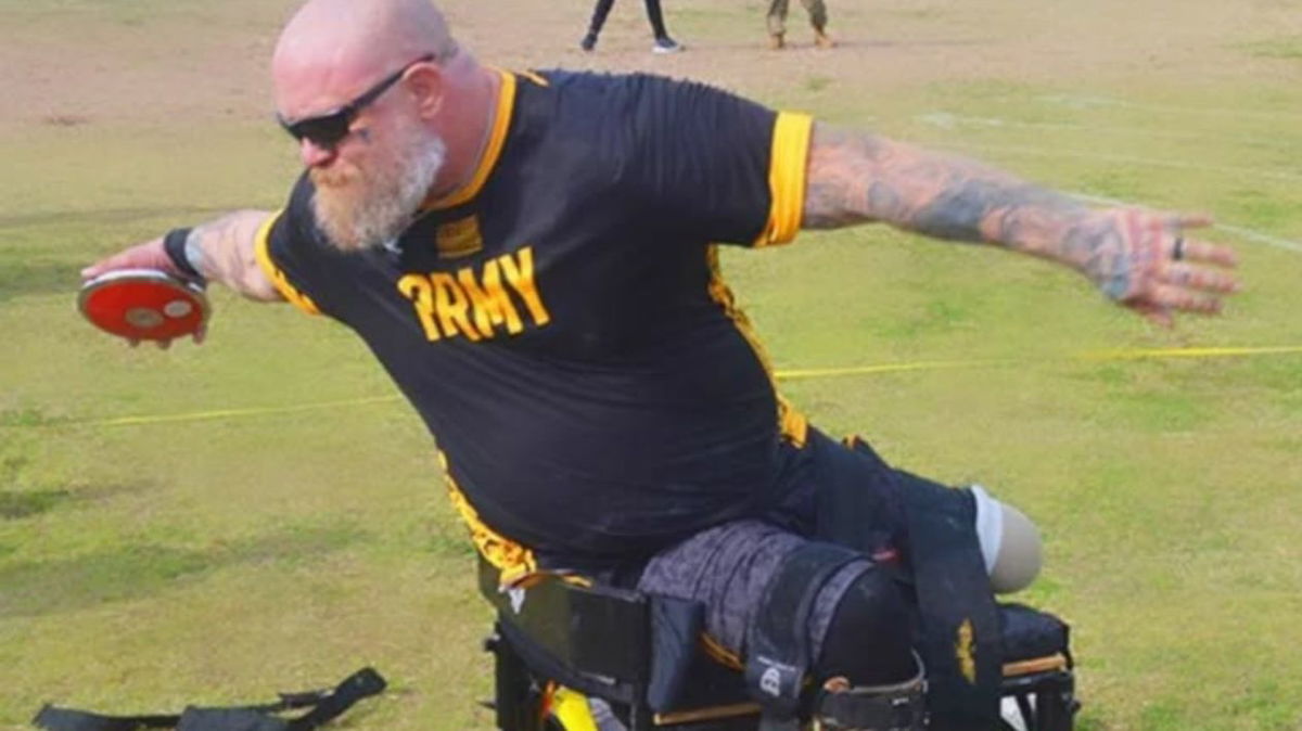 US Army Veteran Refuses to Let Wheelchair Stop Track & Field Journey