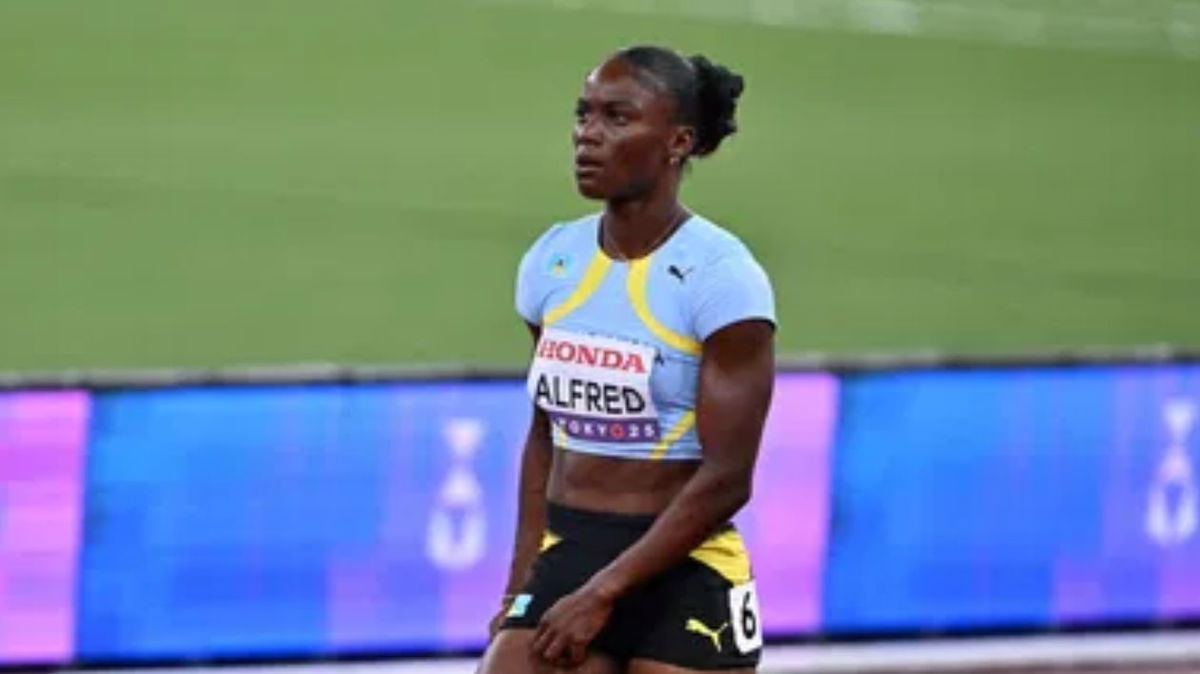 Two Hundred-Thousandths of a Second Robs Julien Alfred at World Indoor Championships