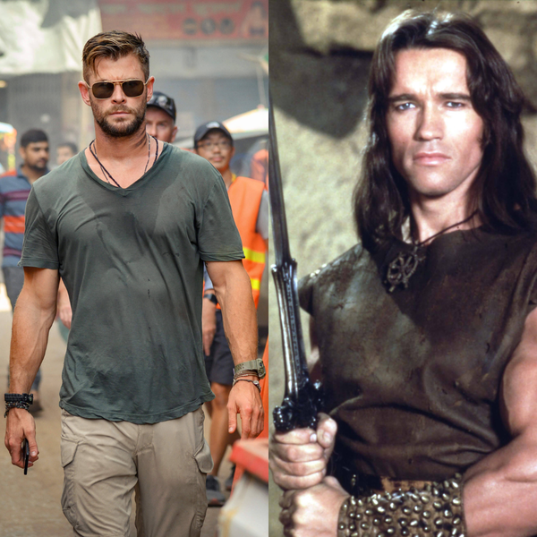 Arnold Schwarzenegger, Chris Hemsworth