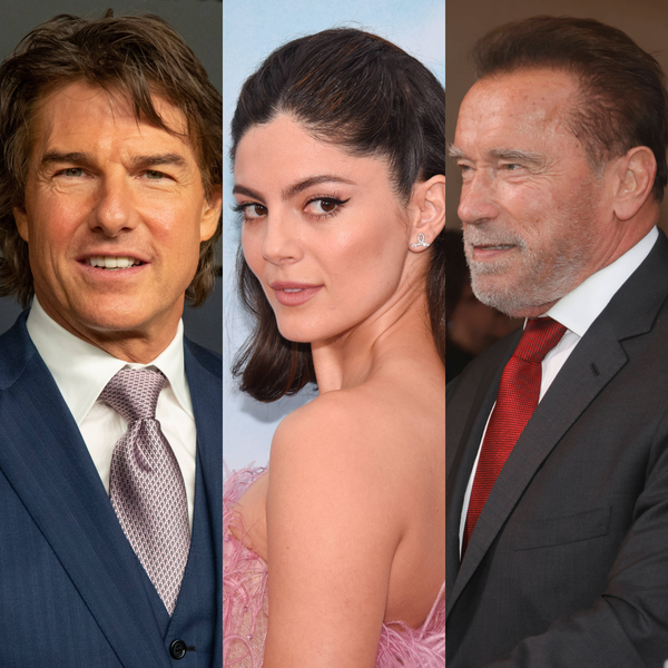 Arnold Schwarzenegger, Tom Cruise, Monica Barbaro