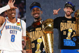 Shai Gilgeous Alexander, Chet Holmgren, Jalen Williams