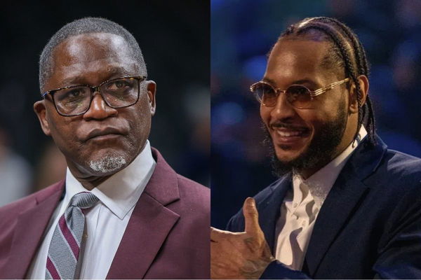 Dominique Wilkins and Carmelo Anthony