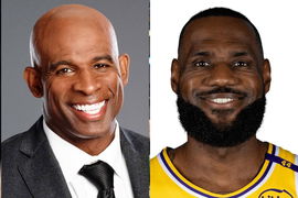 Deion Sanders, and LeBron James