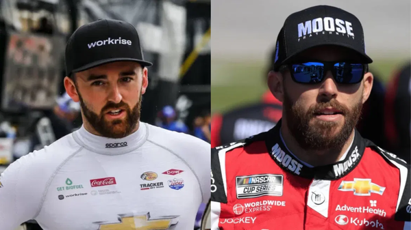 Austin Dillon and Ross Chastain