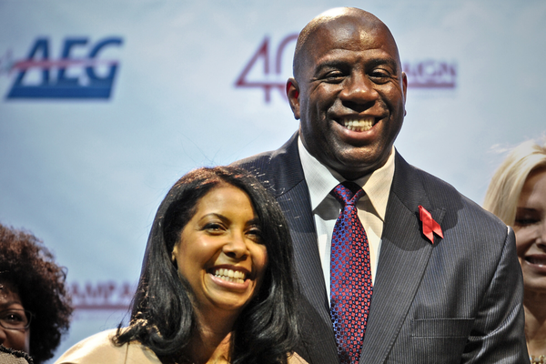 Magic Johnson, Cookie Johnson