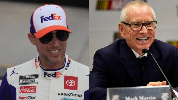 Denny Hamlin, Mark Martin