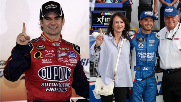 Jeff Gordon and Linda Hendrick